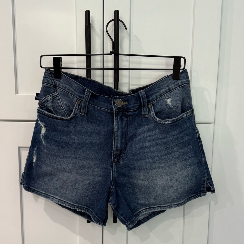 Rock & Republic Distressed Blue Jean Shorts - Size 10